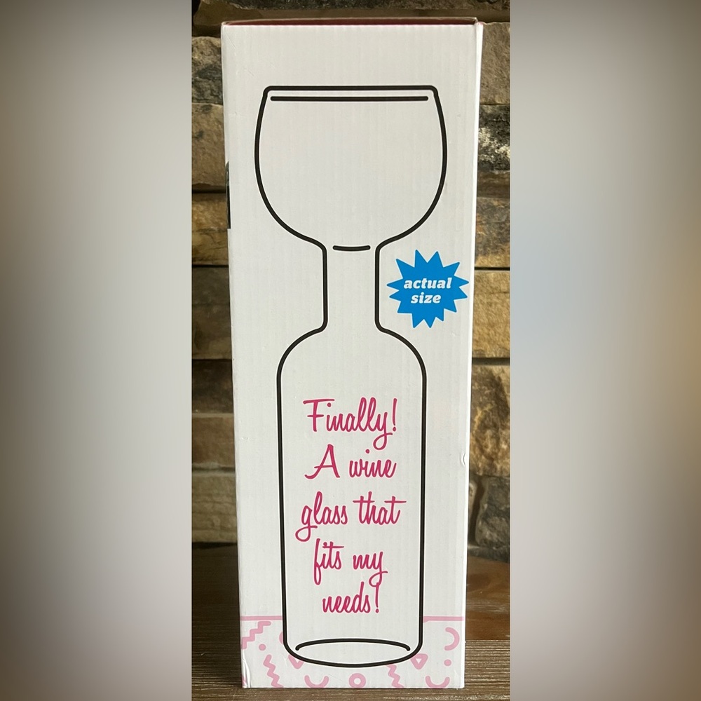 BigMouth Inc Glass Wine Bottle - Picture 2 of 14